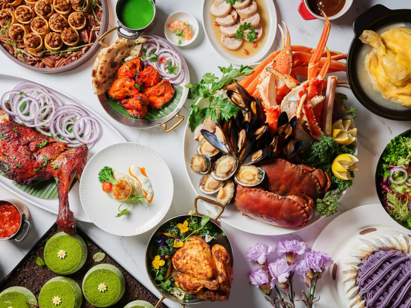 Hopewell Hotel｜Lobby Cafe｜Semi-buffet lunch｜Iced seafood semi-buffet dinner｜Chinese dim sum｜Free parking for purchases over a specified amount｜Hotel buffet offer 2025｜Wan Chai - Photo 1 of 9